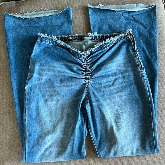 wild fable Denim - Wild Fable Low-Rise Flare Jeans